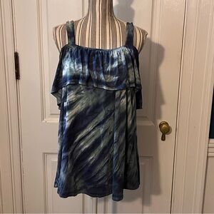 Lane Bryant tie dye swing top nwt size 14/16 T145